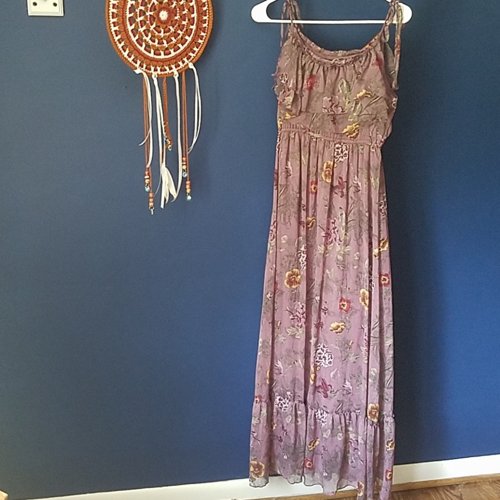 H&M floral maxi dress size 6
